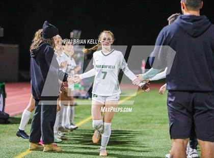 Thumbnail 2 in Marshfield @ Newton North (MIAA Division 1 Round of 32) photogallery.