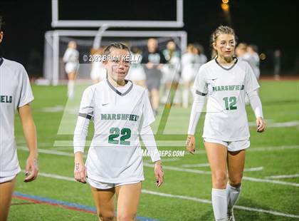 Thumbnail 2 in Marshfield @ Newton North (MIAA Division 1 Round of 32) photogallery.