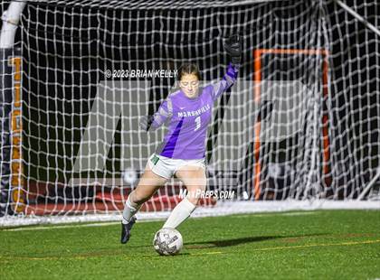 Thumbnail 2 in Marshfield @ Newton North (MIAA Division 1 Round of 32) photogallery.