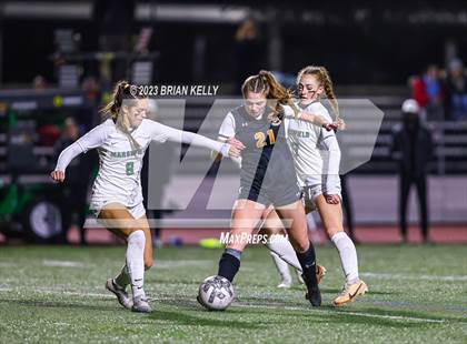 Thumbnail 3 in Marshfield @ Newton North (MIAA Division 1 Round of 32) photogallery.