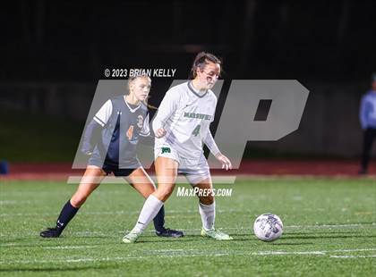 Thumbnail 1 in Marshfield @ Newton North (MIAA Division 1 Round of 32) photogallery.