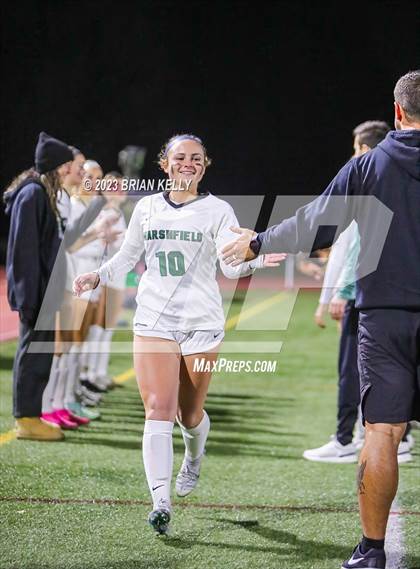 Thumbnail 2 in Marshfield @ Newton North (MIAA Division 1 Round of 32) photogallery.