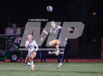 Thumbnail 3 in Marshfield @ Newton North (MIAA Division 1 Round of 32) photogallery.