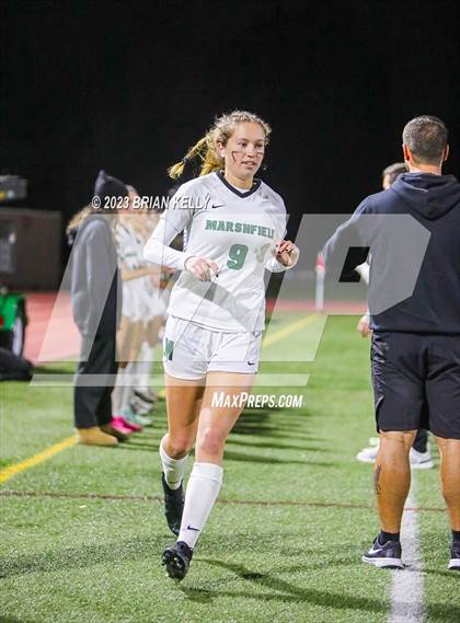 Thumbnail 1 in Marshfield @ Newton North (MIAA Division 1 Round of 32) photogallery.