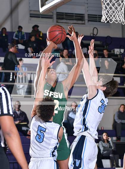 Thumbnail 1 in St. Patrick-St. Vincent vs. Pleasant Valley (St. Hope Elite Classic) photogallery.