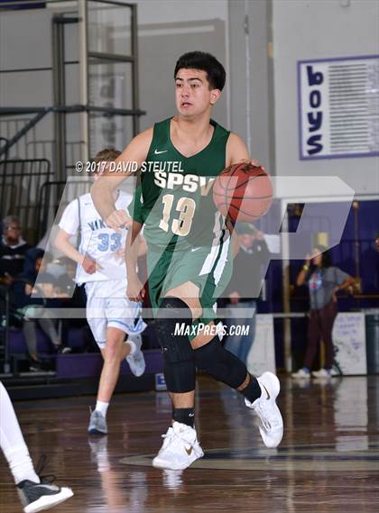 Thumbnail 2 in St. Patrick-St. Vincent vs. Pleasant Valley (St. Hope Elite Classic) photogallery.