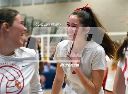 Thumbnail 2 in Saint Francis @ Cathedral Catholic (CIF Open State Final) photogallery.