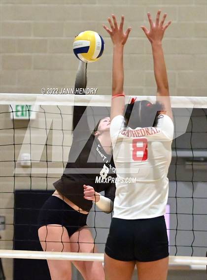 Thumbnail 1 in Saint Francis @ Cathedral Catholic (CIF Open State Final) photogallery.