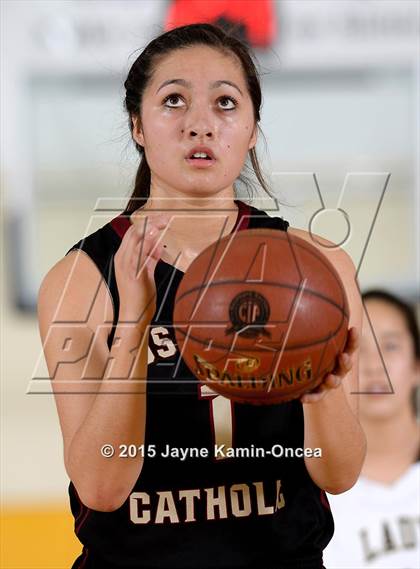 Thumbnail 3 in Bishop Montgomery vs. JSerra Catholic (CIF D4AA Final) photogallery.