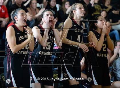 Thumbnail 3 in Bishop Montgomery vs. JSerra Catholic (CIF D4AA Final) photogallery.