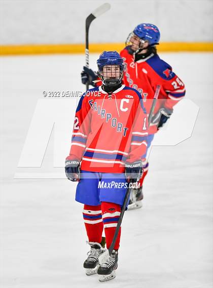 Thumbnail 3 in Fairport @ Penfield (NYSPHSAA Section V Class A QuarterFinal) photogallery.