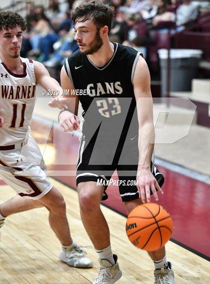 Thumbnail 1 in Gans vs Warner (OSSAA 2A District Final)   photogallery.