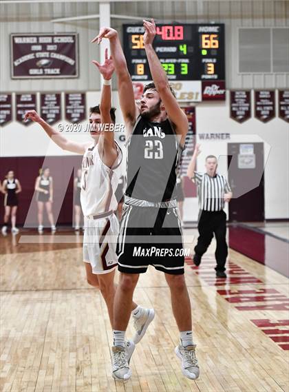 Thumbnail 1 in Gans vs Warner (OSSAA 2A District Final)   photogallery.