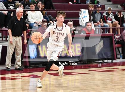 Thumbnail 2 in Gans vs Warner (OSSAA 2A District Final)   photogallery.