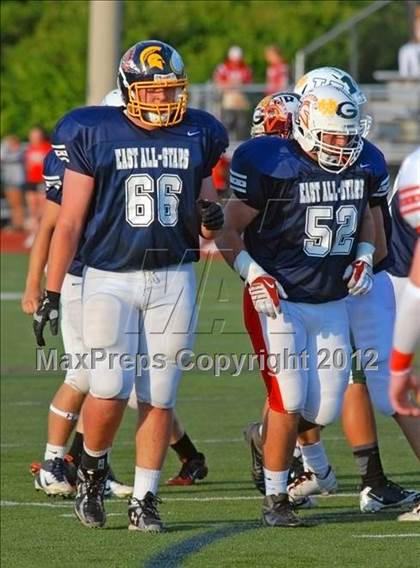 Thumbnail 2 in Southwestern Ohio Football Coaches Association (Ron Woyan East-West All-Star Game) photogallery.