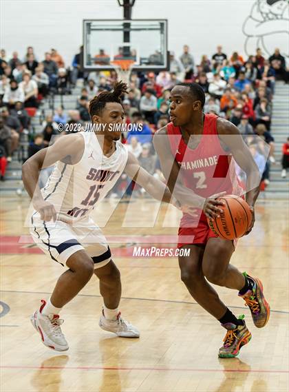Thumbnail 2 in St. Rita vs. Chaminade (Highland Shootout) photogallery.
