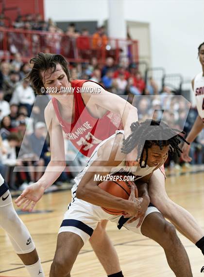 Thumbnail 1 in St. Rita vs. Chaminade (Highland Shootout) photogallery.