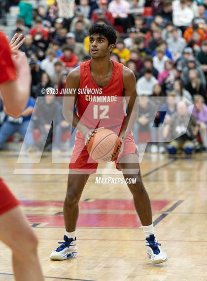 Thumbnail 1 in St. Rita vs. Chaminade (Highland Shootout) photogallery.