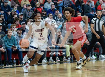 Thumbnail 1 in St. Rita vs. Chaminade (Highland Shootout) photogallery.