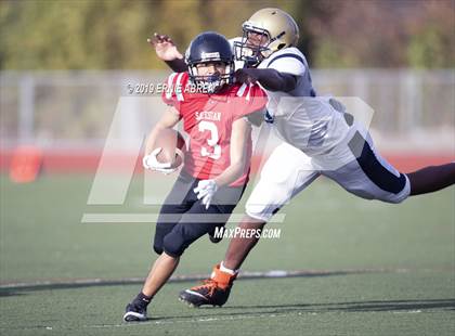 Thumbnail 2 in Stellar Prep @ Salesian College Preparatory (CIF NCS D7 Quarterfinal) photogallery.