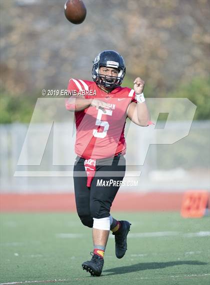 Thumbnail 1 in Stellar Prep @ Salesian College Preparatory (CIF NCS D7 Quarterfinal) photogallery.