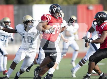Thumbnail 2 in Stellar Prep @ Salesian College Preparatory (CIF NCS D7 Quarterfinal) photogallery.