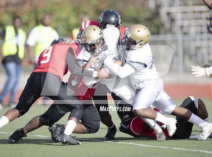 Thumbnail 2 in Stellar Prep @ Salesian College Preparatory (CIF NCS D7 Quarterfinal) photogallery.