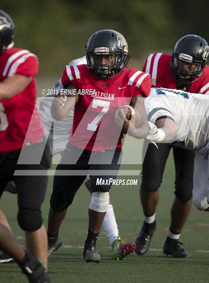 Thumbnail 3 in Stellar Prep @ Salesian College Preparatory (CIF NCS D7 Quarterfinal) photogallery.