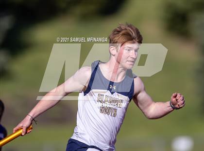 Thumbnail 2 in Metro Conference Track and Field Meet (4X100 Meter) photogallery.