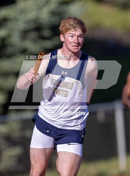 Thumbnail 3 in Metro Conference Track and Field Meet (4X100 Meter) photogallery.