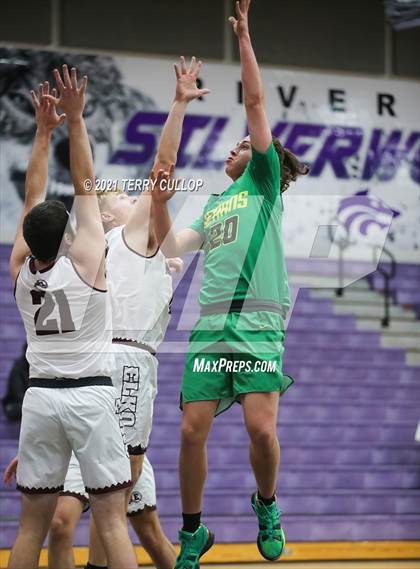 Thumbnail 1 in Kearns vs. Elko (Riverton Holiday Tournament) photogallery.