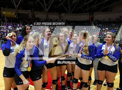 Thumbnail 3 in Beckville vs. Thrall (UIL Volleyball 2A Finals)  photogallery.