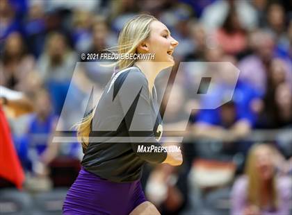 Thumbnail 3 in Beckville vs. Thrall (UIL Volleyball 2A Finals)  photogallery.