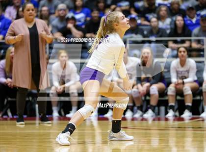 Thumbnail 2 in Beckville vs. Thrall (UIL Volleyball 2A Finals)  photogallery.