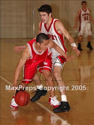 Thumbnail 2 in St. Mary's-Berkeley vs. Brophy College Prep (Jesuit Father Barry Classic) photogallery.
