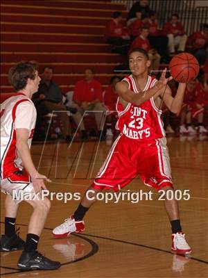Thumbnail 2 in St. Mary's-Berkeley vs. Brophy College Prep (Jesuit Father Barry Classic) photogallery.