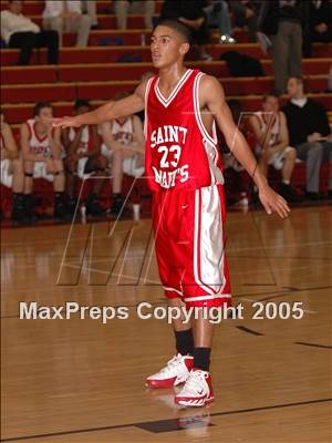 Thumbnail 1 in St. Mary's-Berkeley vs. Brophy College Prep (Jesuit Father Barry Classic) photogallery.