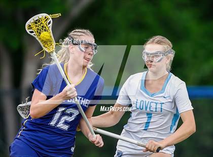 Thumbnail 2 in Mt. Bethel Christian Academy vs. Lovett (GHSA Division 1 Round 1) photogallery.