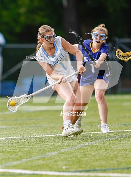 Thumbnail 2 in Mt. Bethel Christian Academy vs. Lovett (GHSA Division 1 Round 1) photogallery.