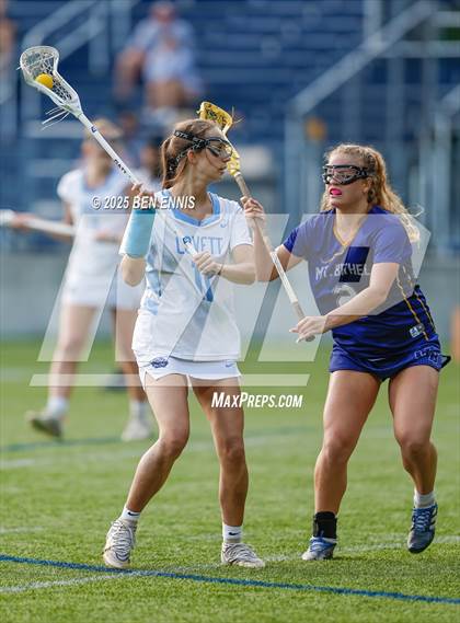 Thumbnail 1 in Mt. Bethel Christian Academy vs. Lovett (GHSA Division 1 Round 1) photogallery.