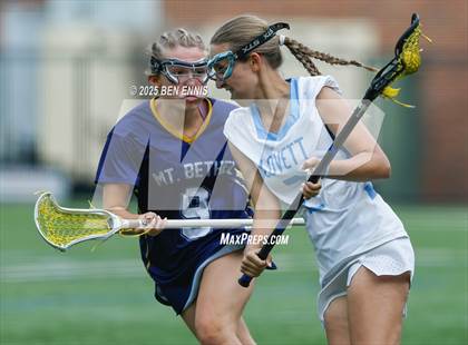 Thumbnail 2 in Mt. Bethel Christian Academy vs. Lovett (GHSA Division 1 Round 1) photogallery.