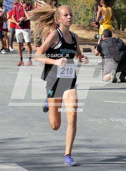 Thumbnail 1 in BVAL Girls Cross Country Championship photogallery.
