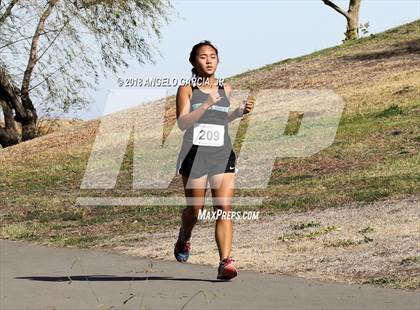 Thumbnail 2 in BVAL Girls Cross Country Championship photogallery.