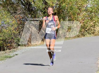 Thumbnail 2 in BVAL Girls Cross Country Championship photogallery.