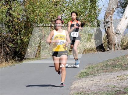 Thumbnail 2 in BVAL Girls Cross Country Championship photogallery.