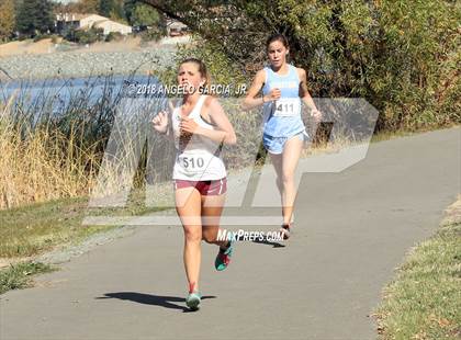 Thumbnail 3 in BVAL Girls Cross Country Championship photogallery.
