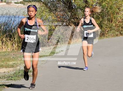 Thumbnail 3 in BVAL Girls Cross Country Championship photogallery.