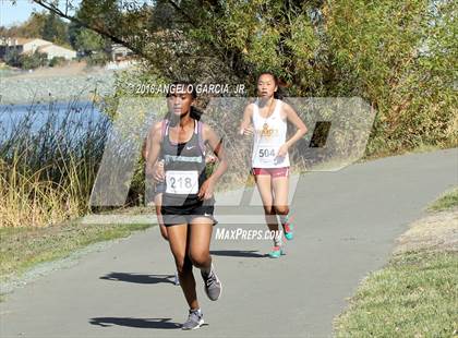 Thumbnail 3 in BVAL Girls Cross Country Championship photogallery.