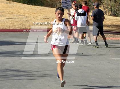 Thumbnail 2 in BVAL Girls Cross Country Championship photogallery.