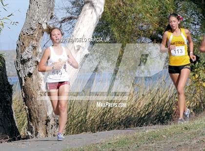Thumbnail 1 in BVAL Girls Cross Country Championship photogallery.